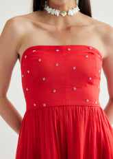 Dreamy Summer Tencel Tube Dress